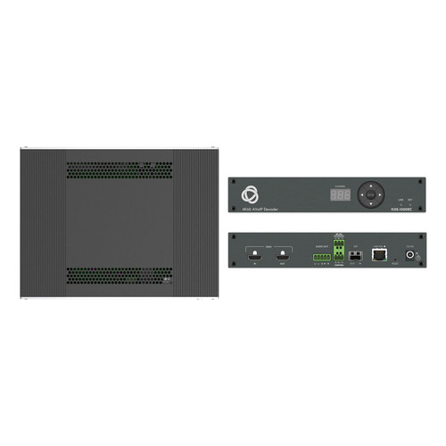 Kramer KDS-100DEC Open–Standard Low Latency AVoIP 4K@60Hz Streaming Decoder with Audio